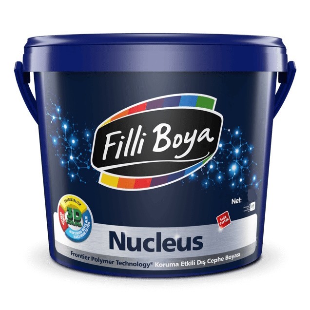 FİLLİ NUCLEUS KORUMA ETKİLİ SİLİKONLU DIŞ CEPHE BOYASI 15 LT