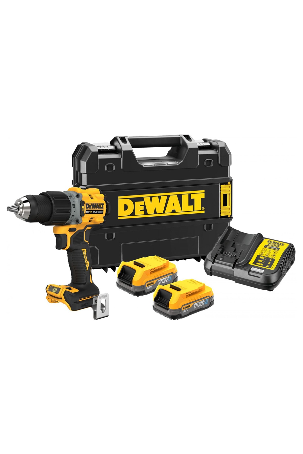 DEWALT Dcd805e2t-qw 18v 1,7ahli-ion Darbeli Kömürsüz Çift Akülü Matkap