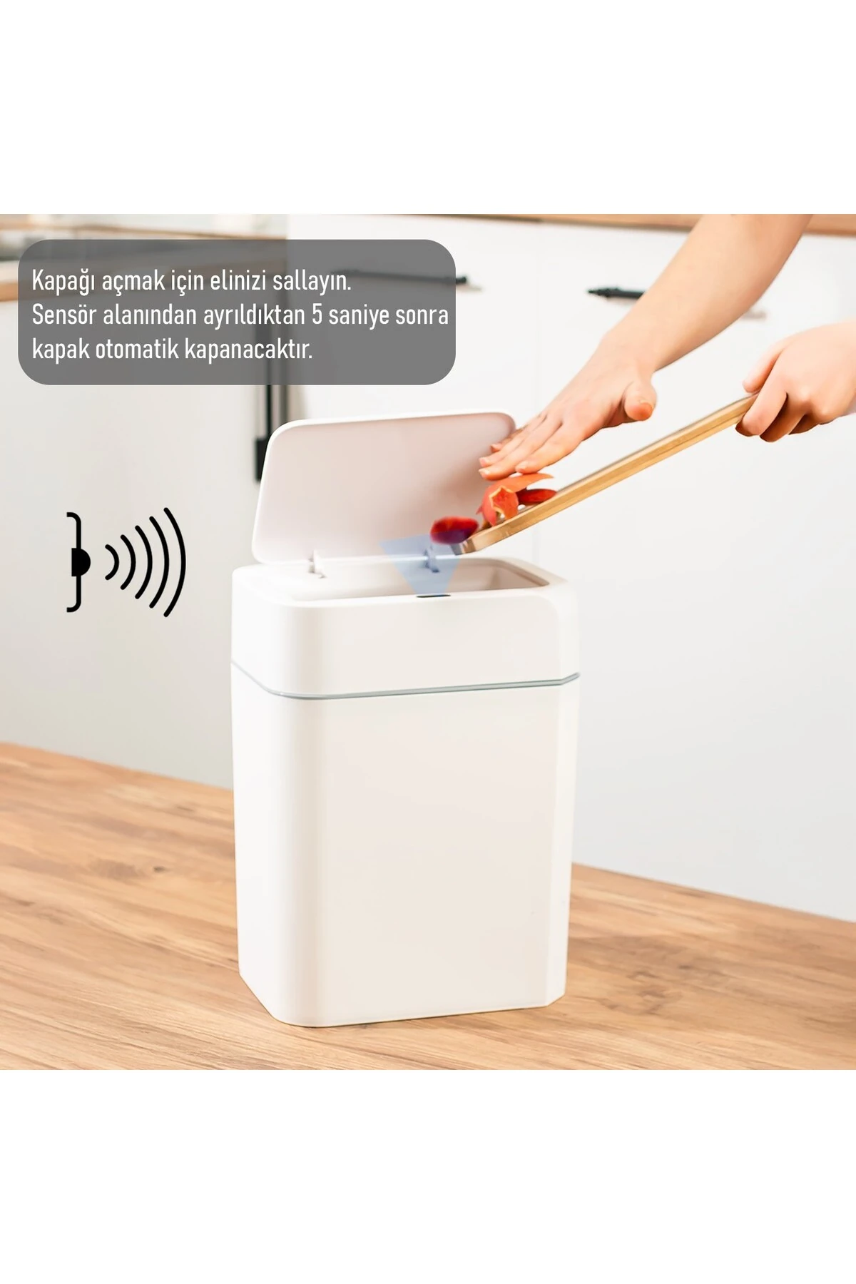 Sensörlü Çöp Kovası 12 Litre