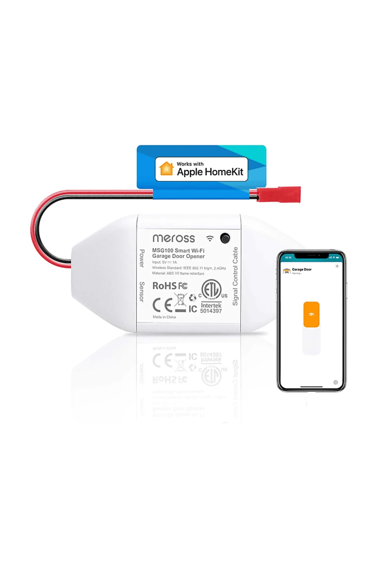 Wi-Fi Uzaktan Kontrollü Akıllı Garaj Kapısı Anahtarı