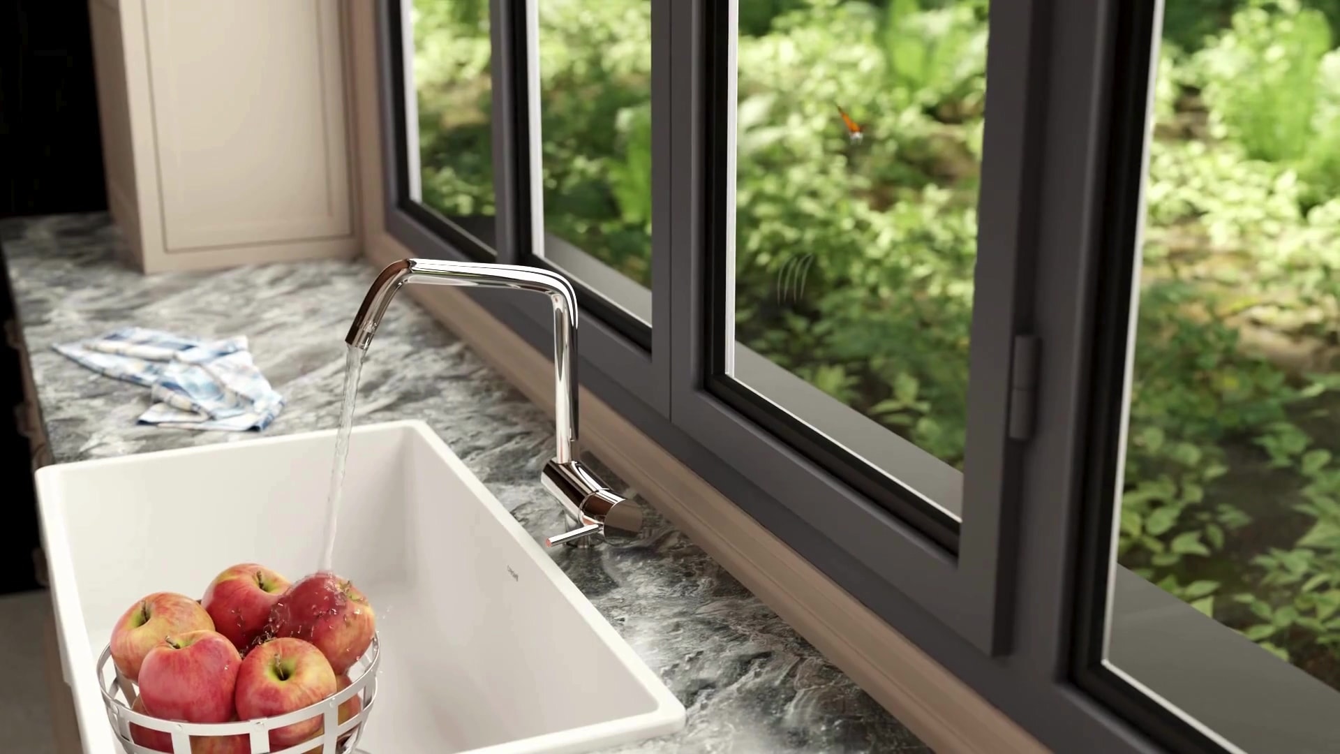 Es061 Esse Seramik Mutfak Eviyesi 60 Cm Parlak Beyaz