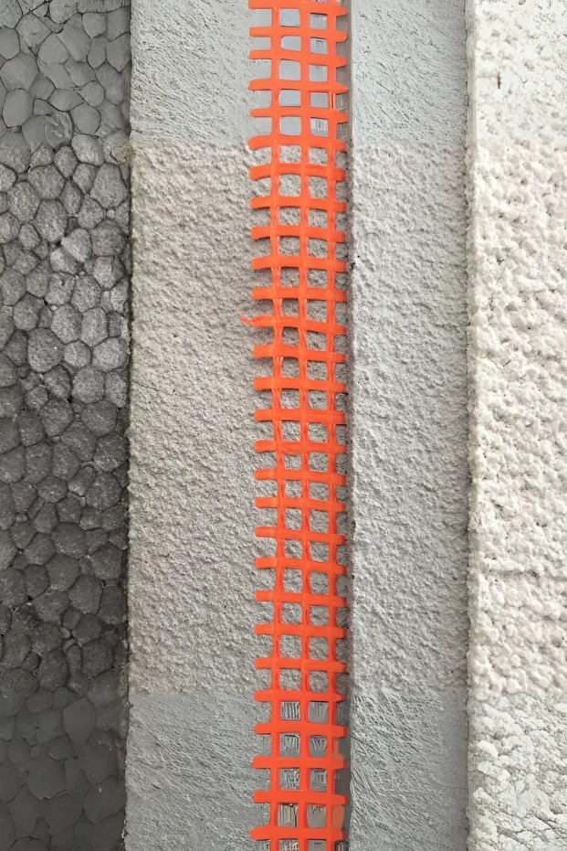 Premium Turuncu Sıva Filesi 160 gr - 50m² Dış Cephe | 1 Top