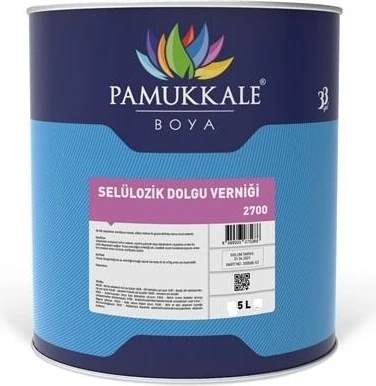 Selülozik Dolgu Verniği 5 Lt Şeffaf