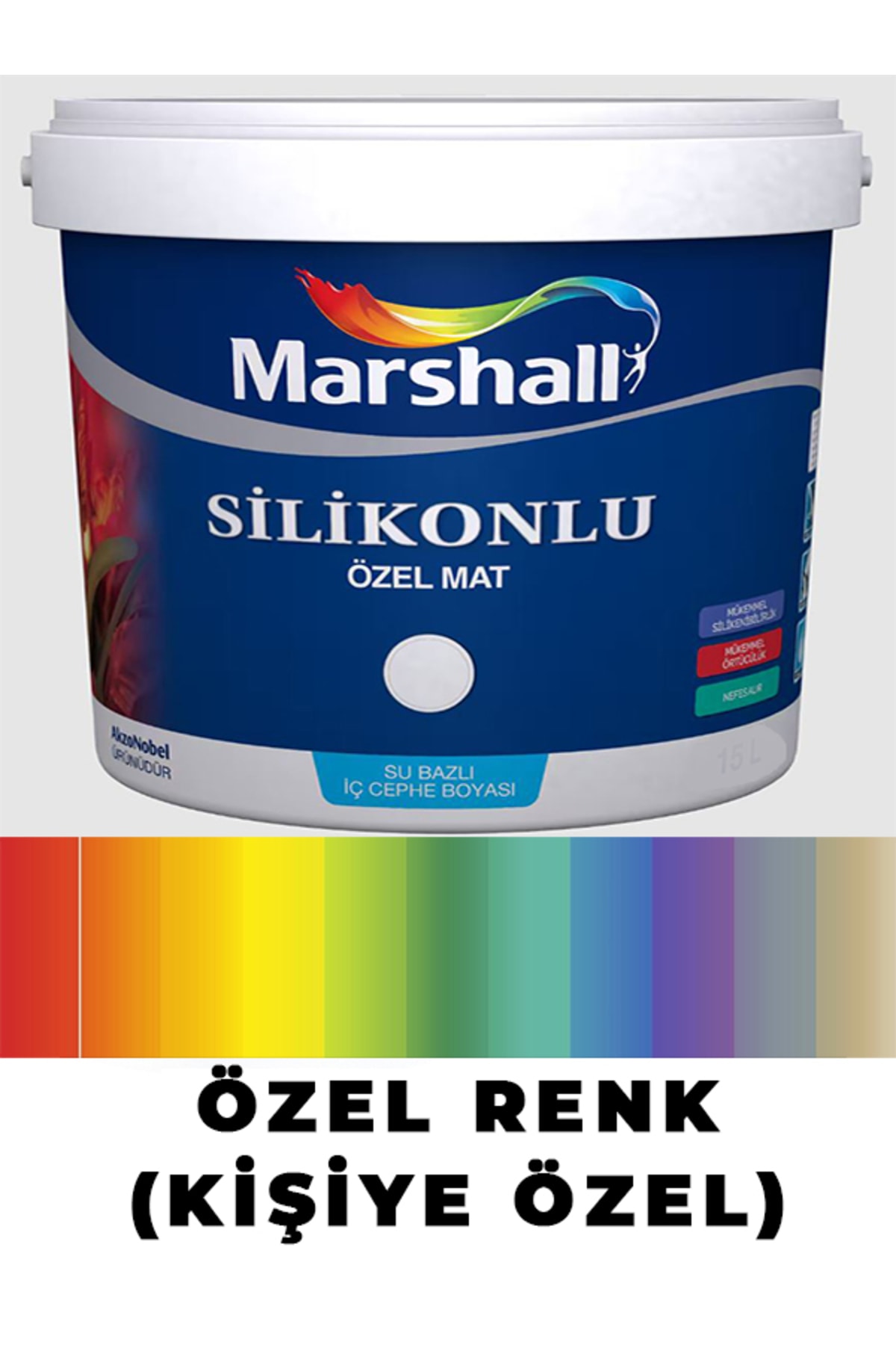 Silikonlu Özel Mat (KİŞİYE ÖZEL RENK) İç Cephe Boyası