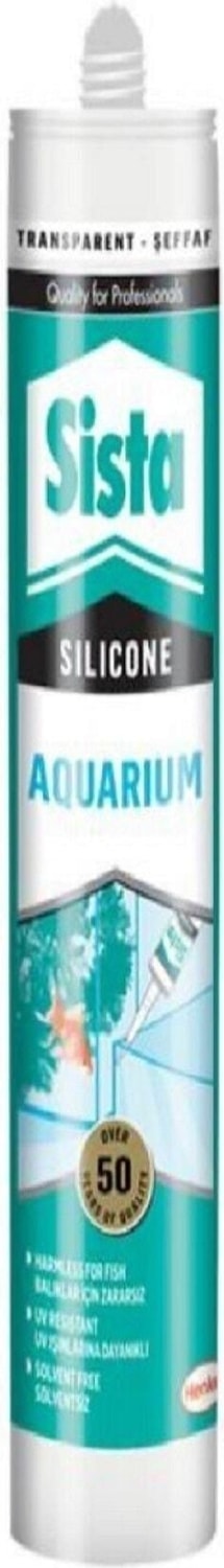 Sista Sista Akvaryum Silikonu Şeffaf 310 ml