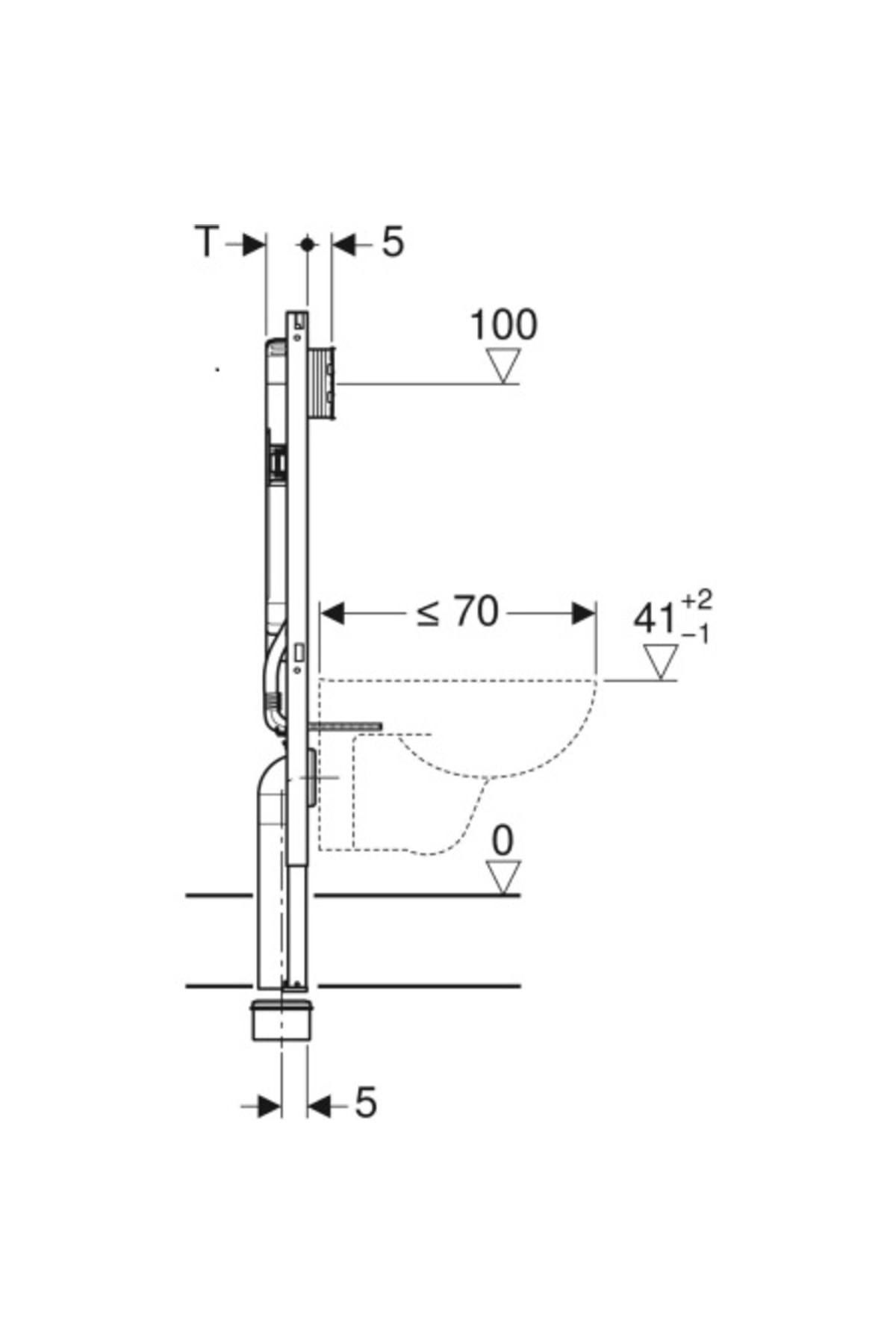 Gömme Rezervuar Sigma 8 Cm (2016) Duofıx 111.796.00.1