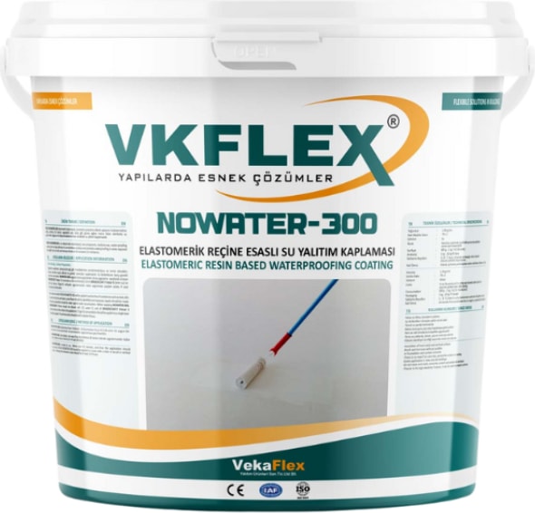 NOWATER-300 Elastomerik Su Yalıtım Kaplaması - Beyaz