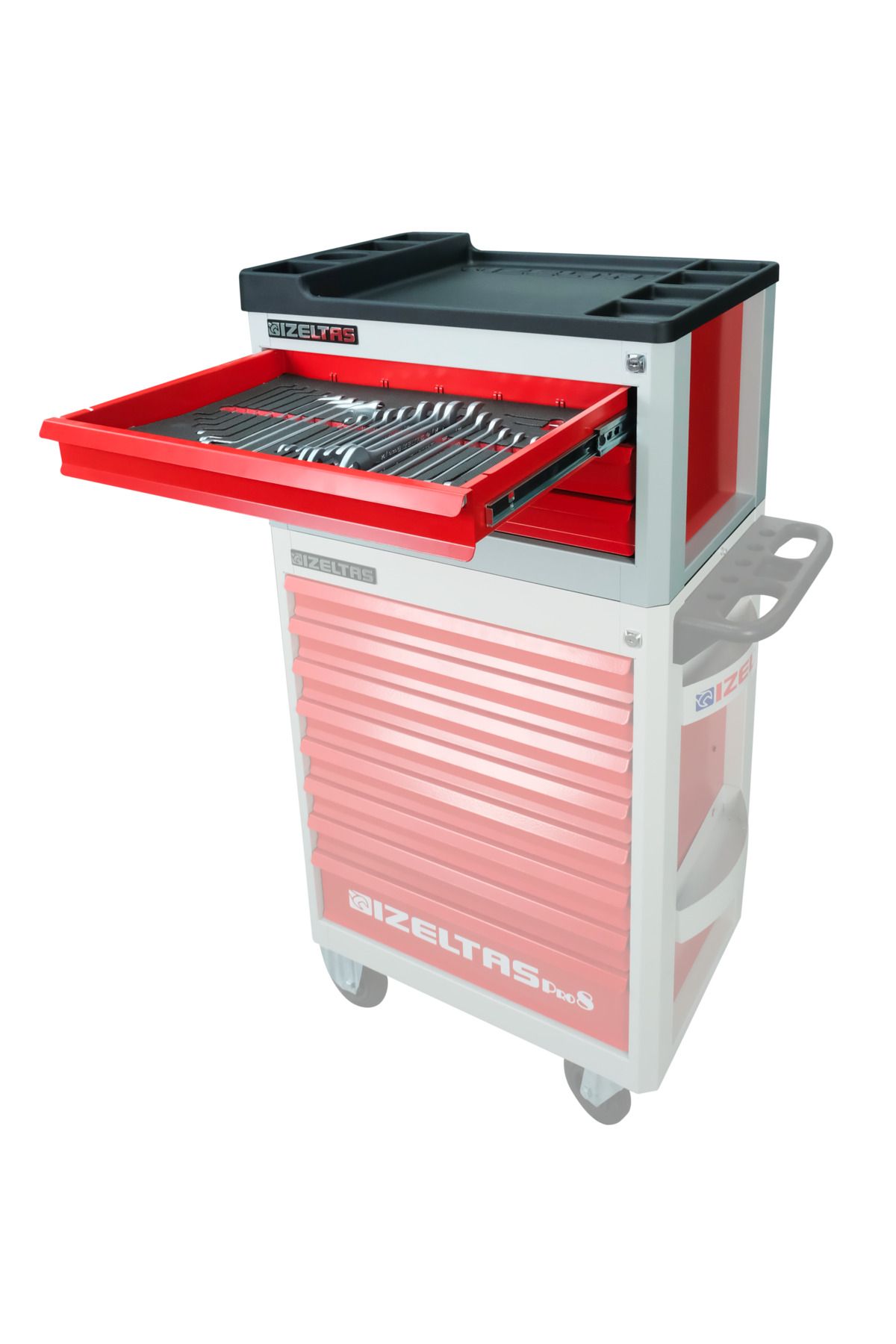 İZELTAŞ PRO SERİ 3 ÇEKMECELİ DOLAP ÜSTÜ DOLAP