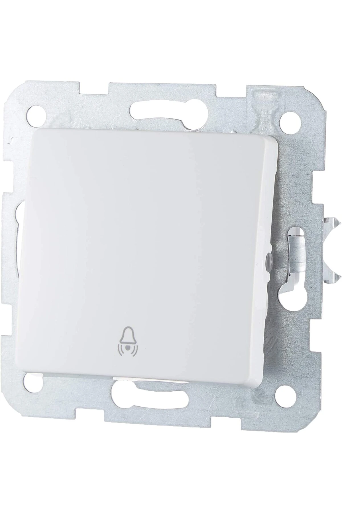 Linnera/rollina Beyaz Zil Anahtarı (ÇERÇEVE HARİÇ)