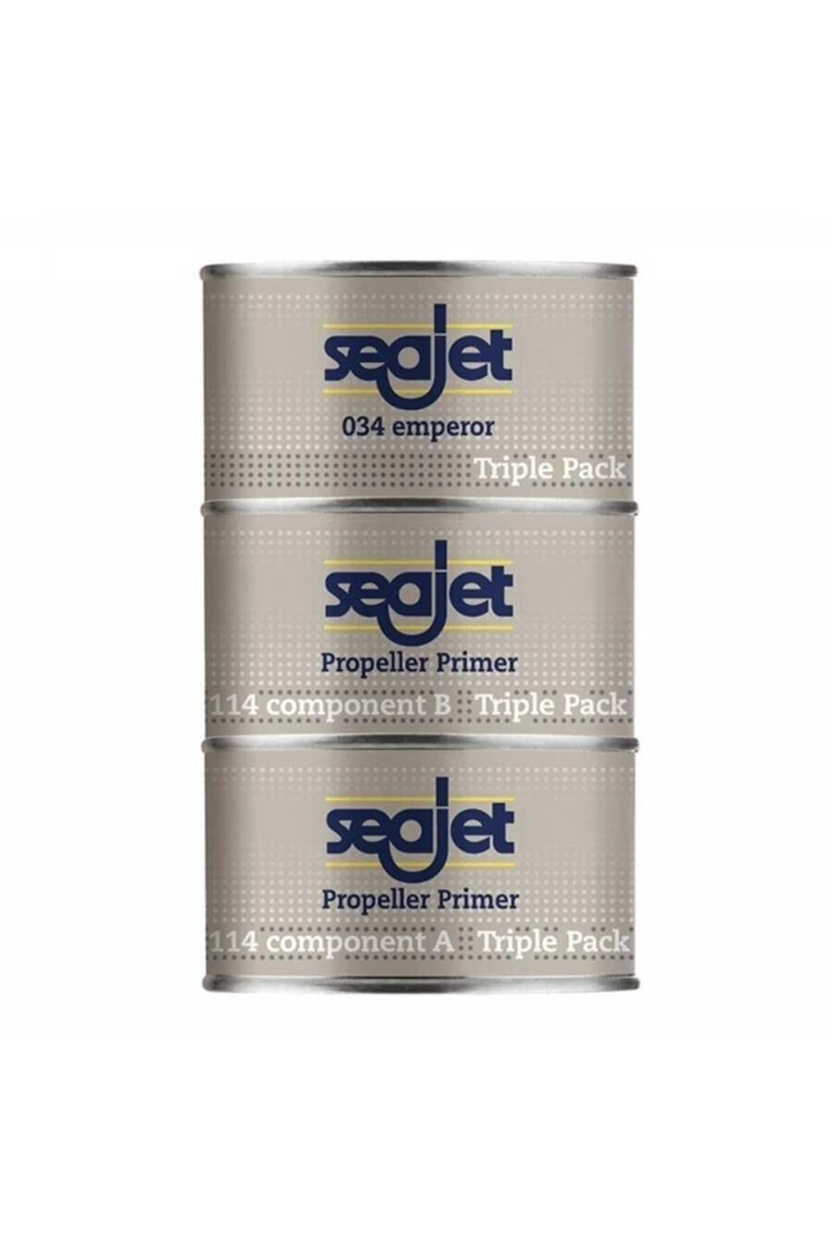 114 Triple Pack Pervane Zehirli Boyası 500ml Gri