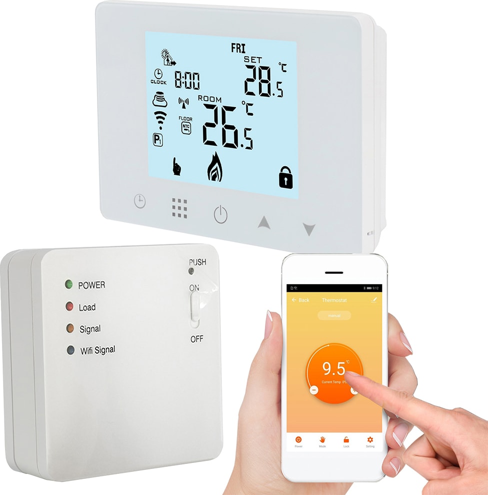 AS-882K Akıllı Wi-Fi Kombi Termostatı