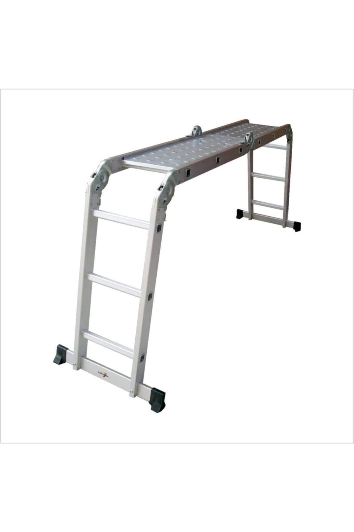 Bagaja Giren Akordion Dörde 4 E Katlanabilir Katlanır Aluminyum Paslanmaz Çürümez Merdiven Iskele