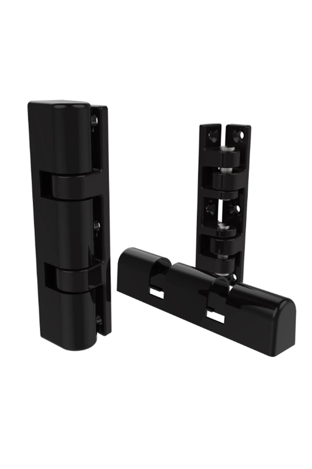 Pimapen PVC 90 MM Siyah Quick (FAST) Pencere- Kapı Menteşesi  SİYAH 2 adet