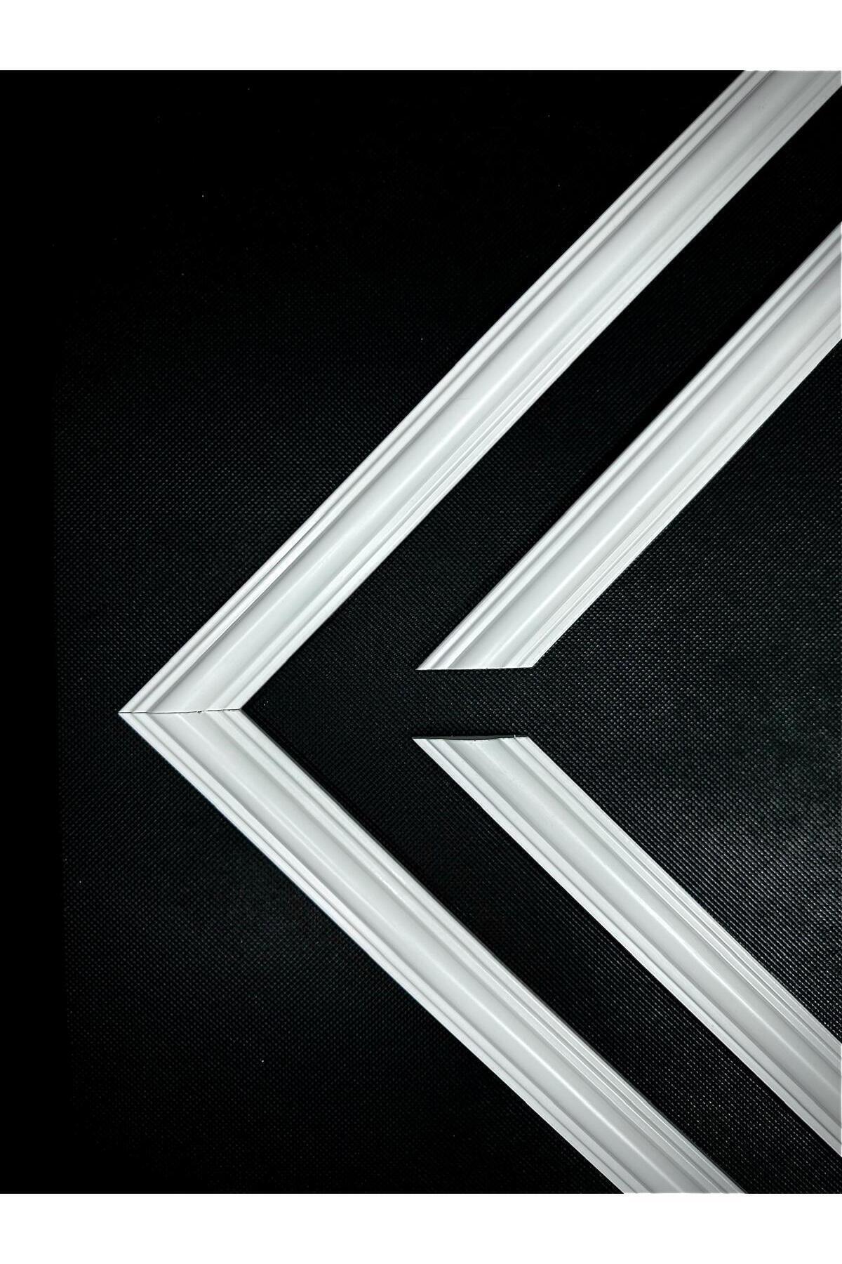 Kendinden Yapışkanlı Dekoratif Boyanabilir Dekoratif Boyanabilir Salon Duvar Çıtası