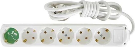 Almera 6lı 2mt Topraklı Priz (9260102)