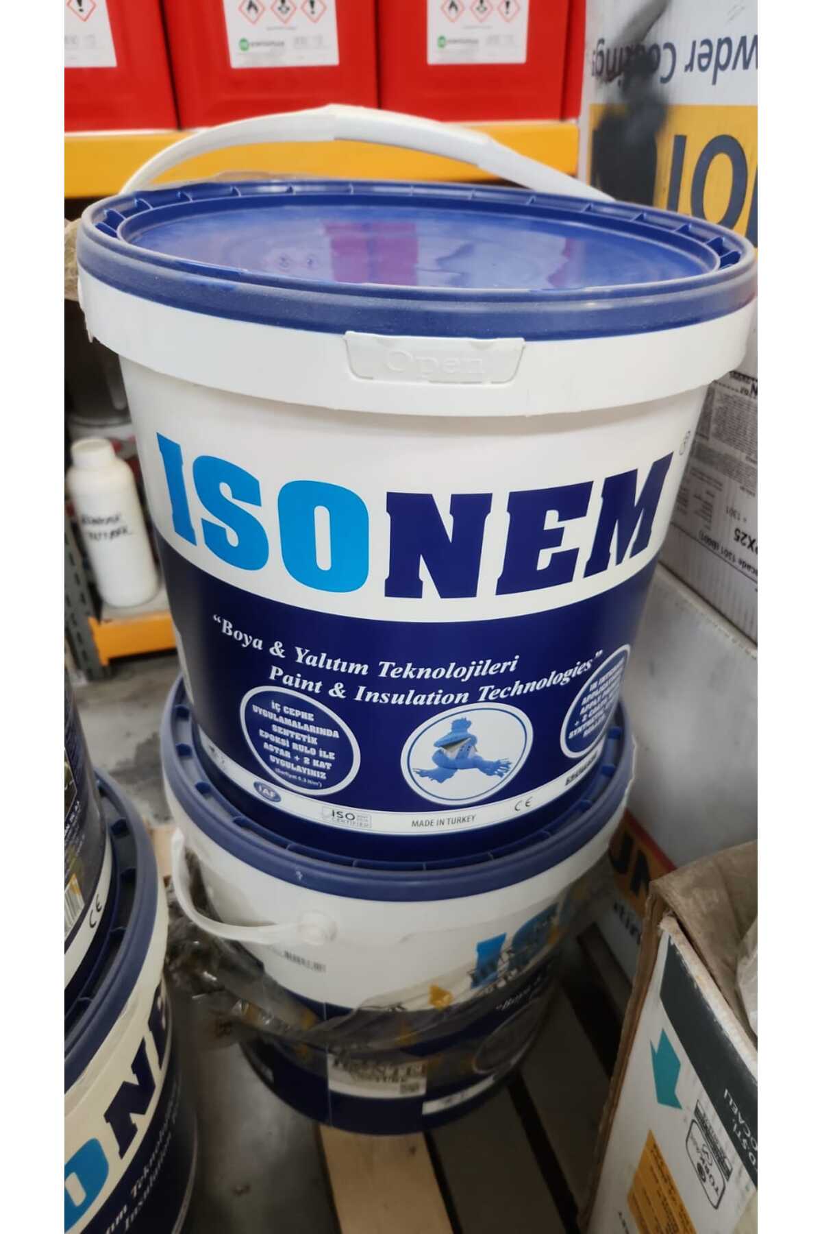 Tehermal Paint 18 Lt Beyaz Öz Bayar Inşaat