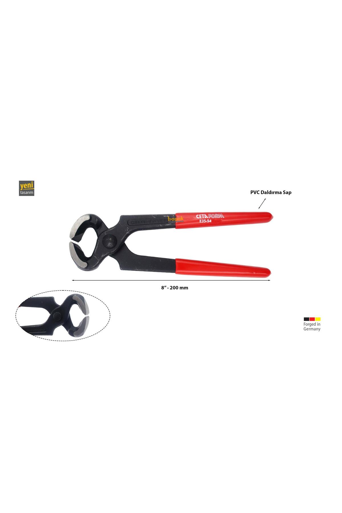 200 Mm Marangoz Kerpeteni E35-54-0200