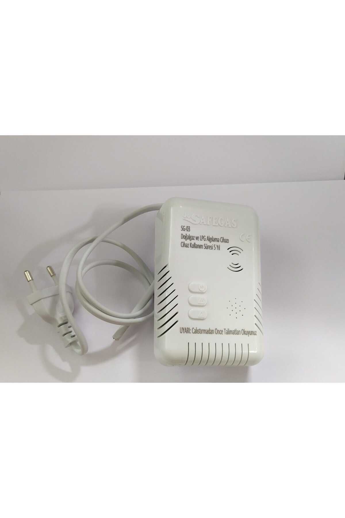 Gaz Alarm Cihazı Doğalgaz Lpg Dedektörü Sf-03