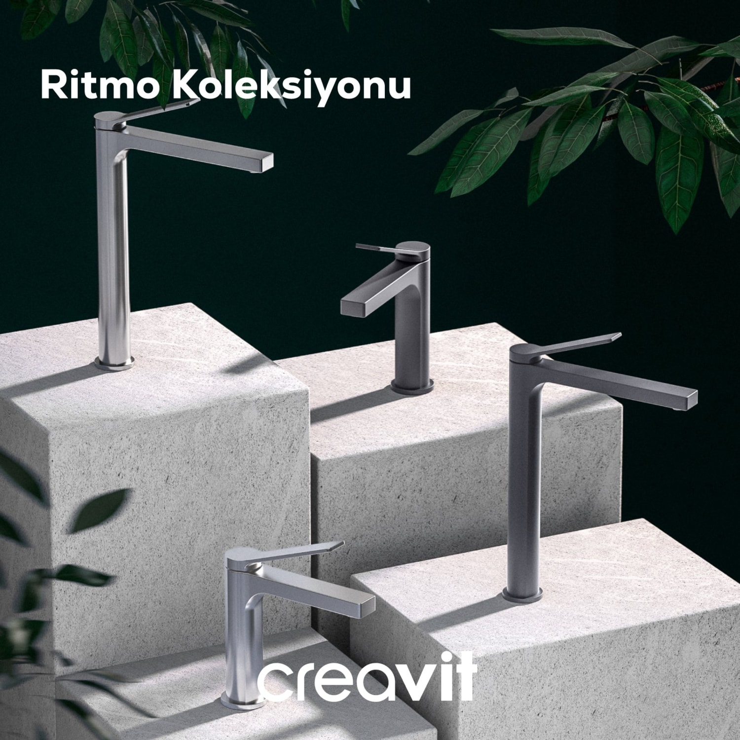 Ritmo Mutfak Armatürü Krom