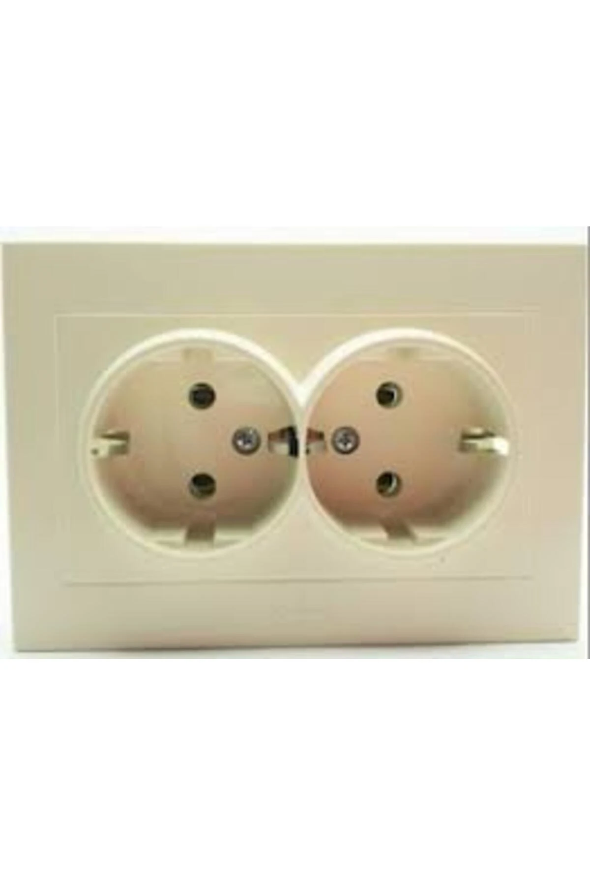 GRANO KREM İKİLİ TOPRAKLI PRİZ