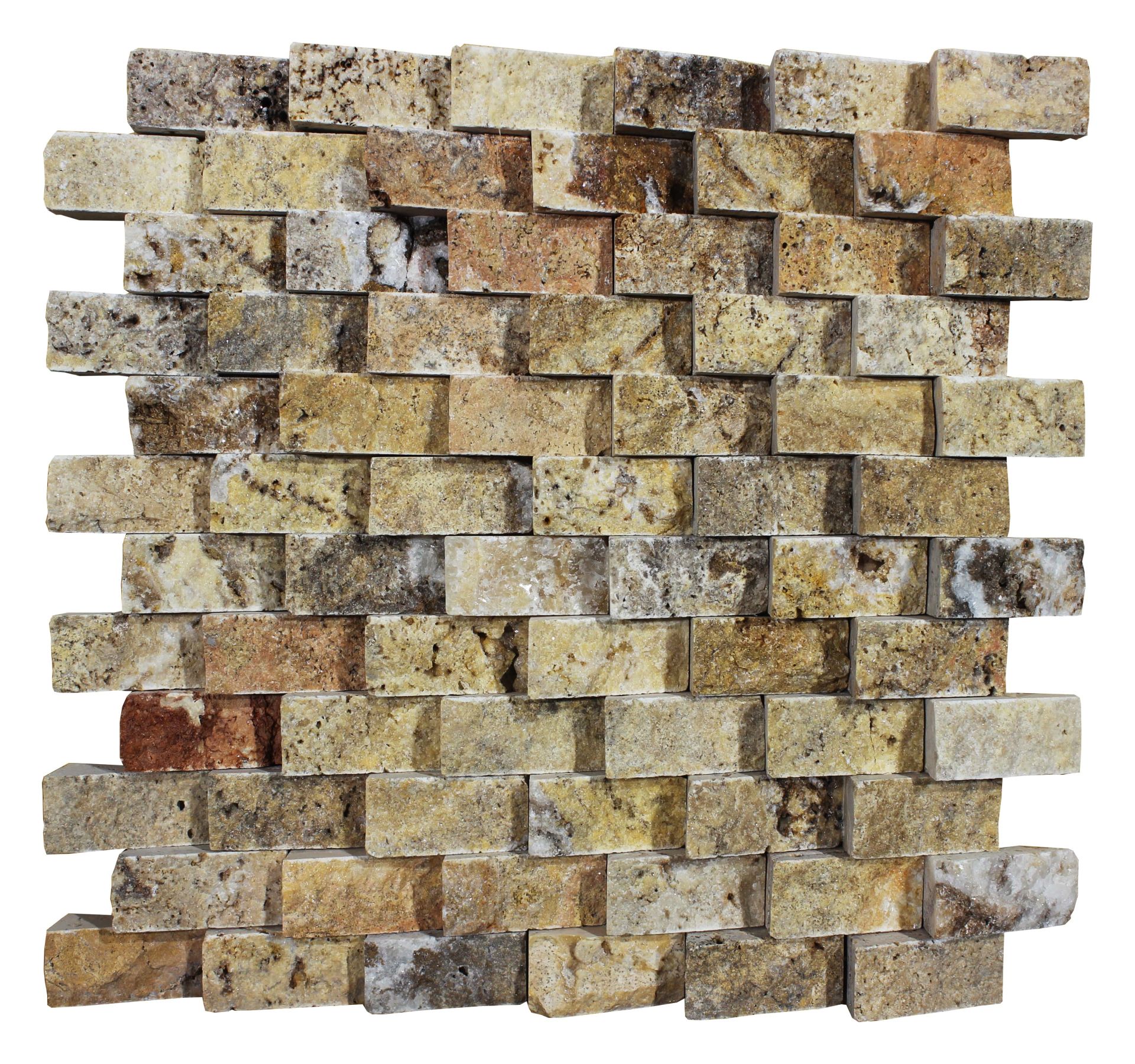 Scabas Siding Traverten Patlatma Mozaik