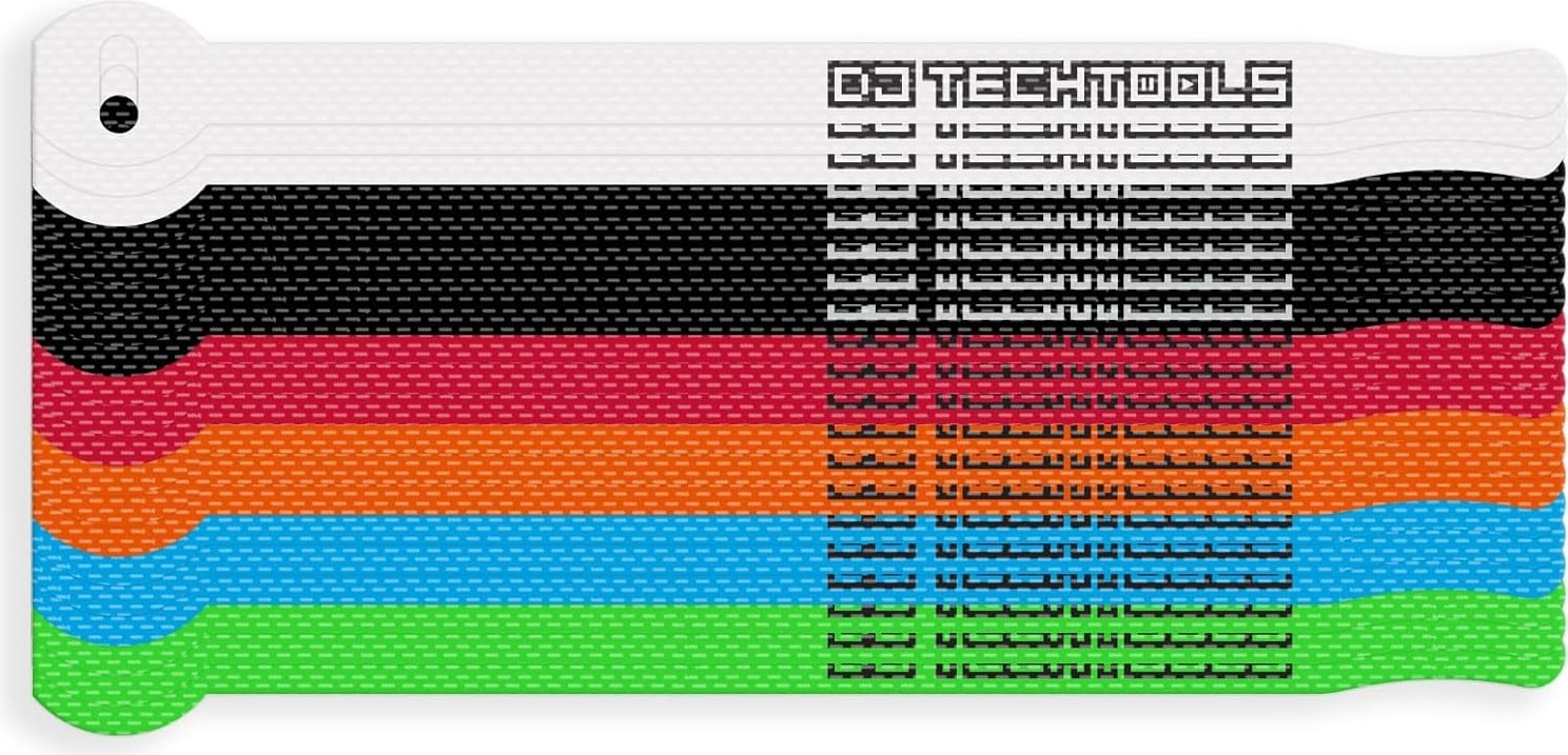 Menashop Techtools Chroma Ties (20 Pack) | 20 Adet Renkli Kablo Cırt Cırtı