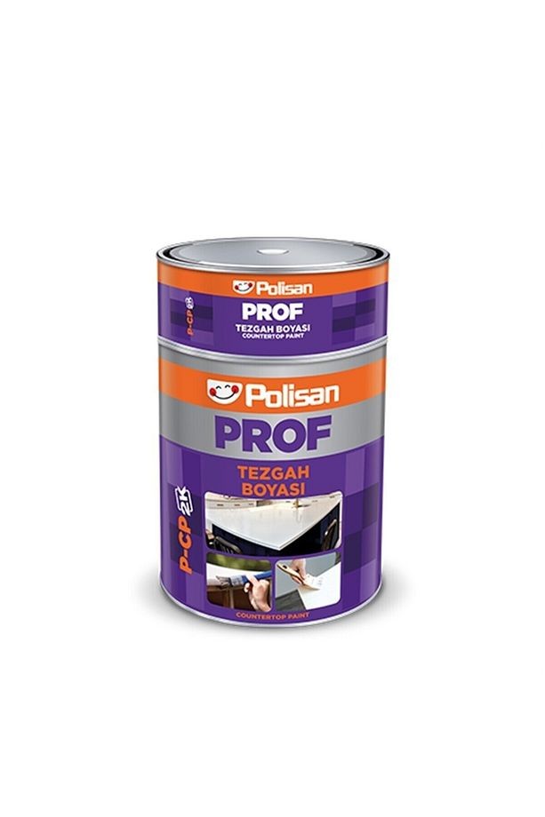 Tezgah Boyası Prof P-cp 2k Siyah Renk 1 kg