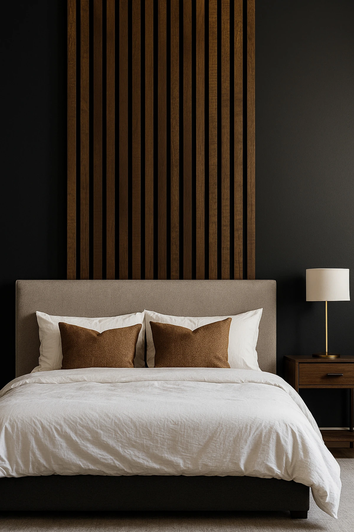 Barok Meşe Kendinden Yapışkanlı Duvar Çıta – 12 Adet | 240 cm Uzunluk 18 mm Kalınlık Dekoratif Panel