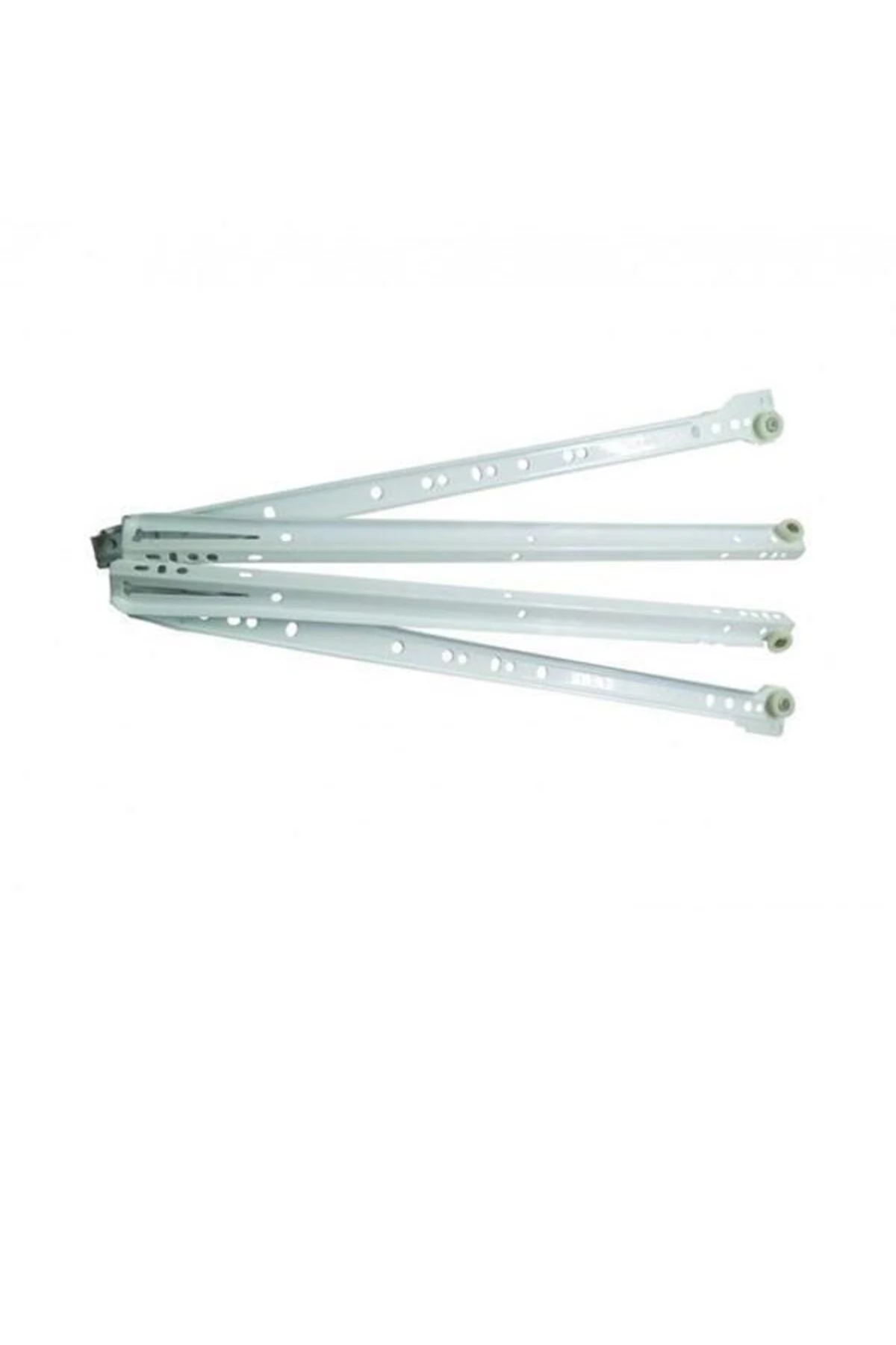 Çekmece Kızağı Dolap Çekmece Rayı Beyaz 30cm 1 Takım (Y-ÇK-30PS) - Çekmece Rayları
