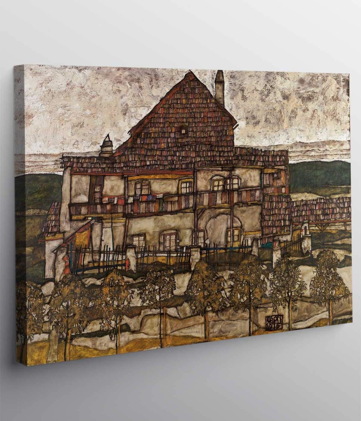 Egon Schiele-House With Shingle