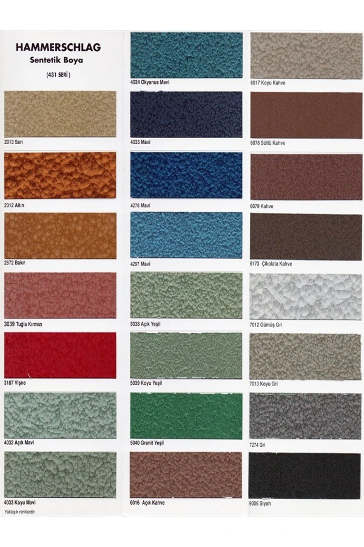 Dewilux Hammerschlag Sentetik Boya 0,75 Lt BAKIR  431-2672-10