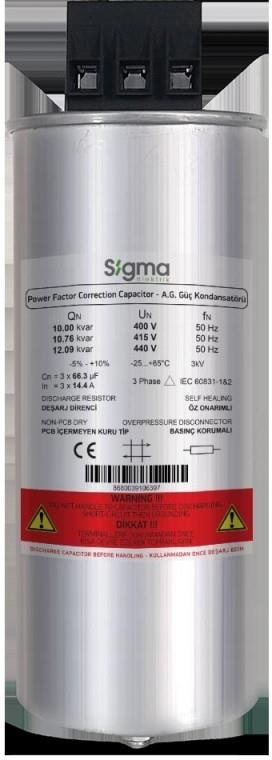 3SK400-15 3p 400V 15KVAR Kondansatör