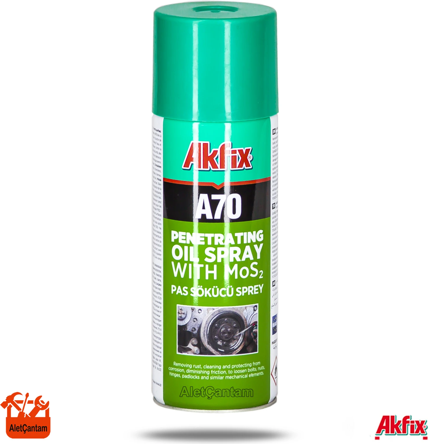 A70 Pas Sökücü Sprey Yağ 200 ml