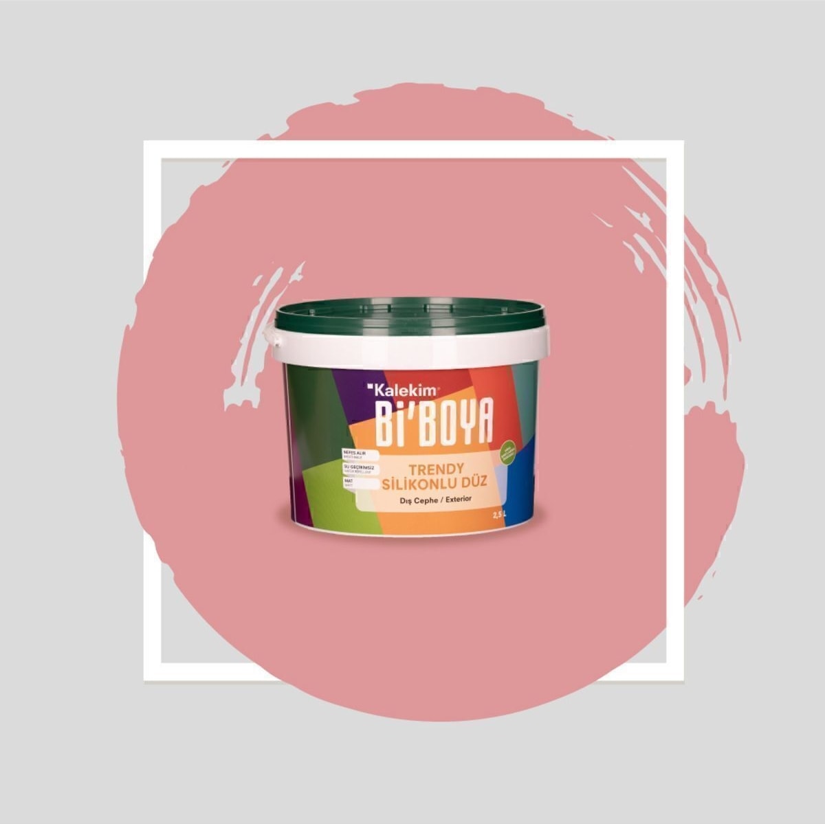 Silikonlu Dış Cephe Boyası 2.5 Lt 4163