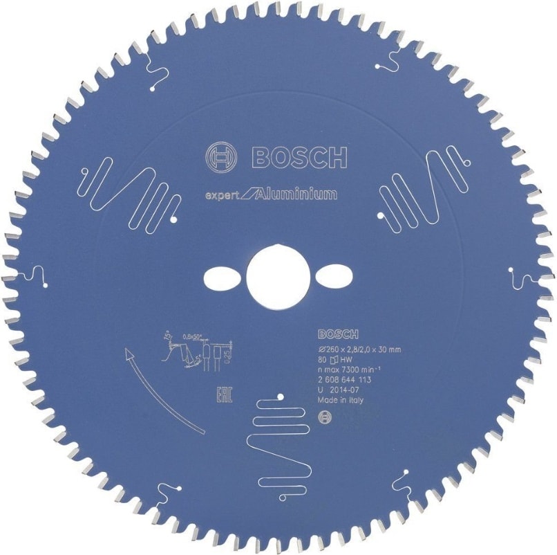 BOSCH 260 x 30mm Expert For Aluminyum Daire Testere Bıçağı