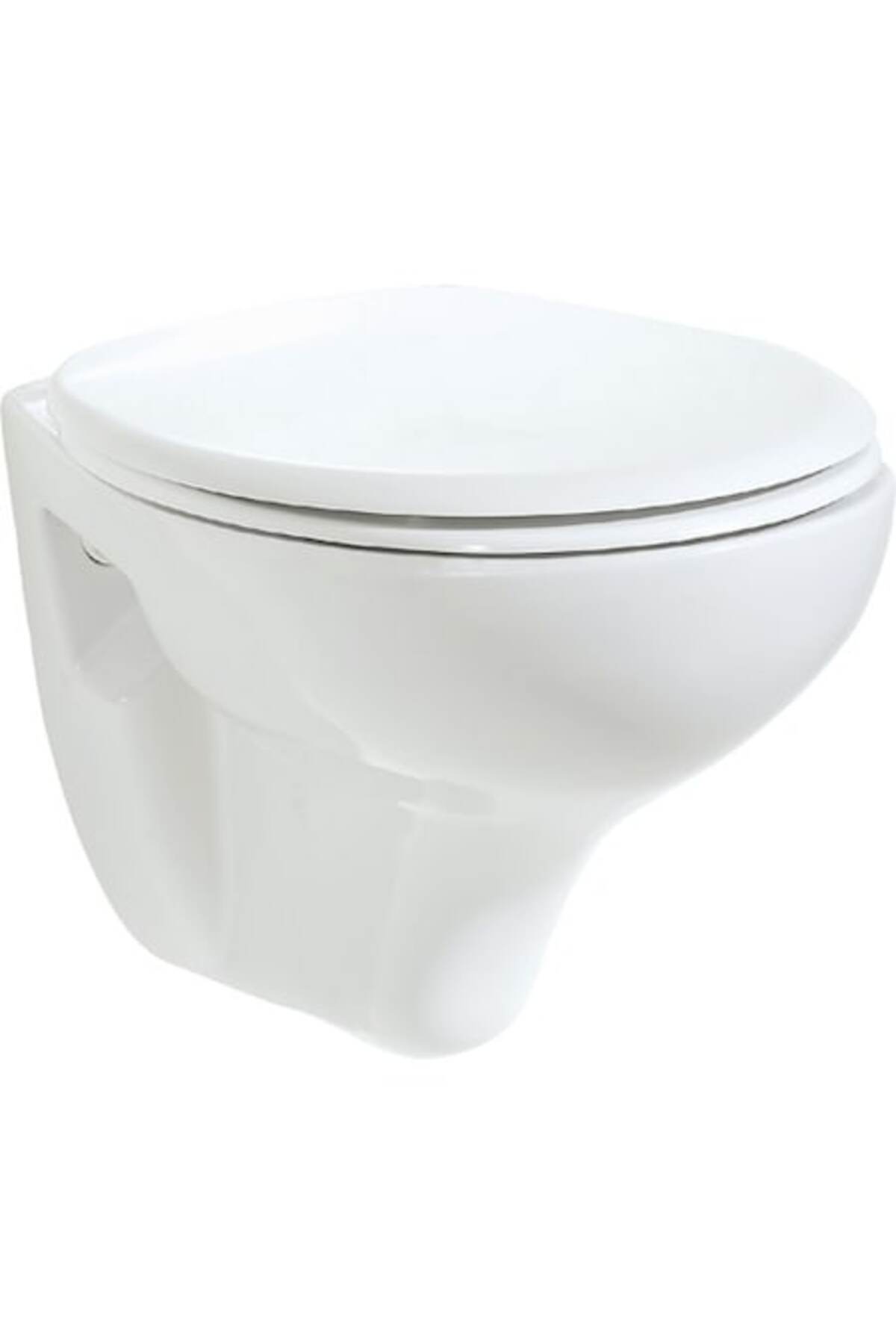 Asma Klozet Beyaz ÇEVRE YIKAMALI TP320 + VİSAM KAPAKLI