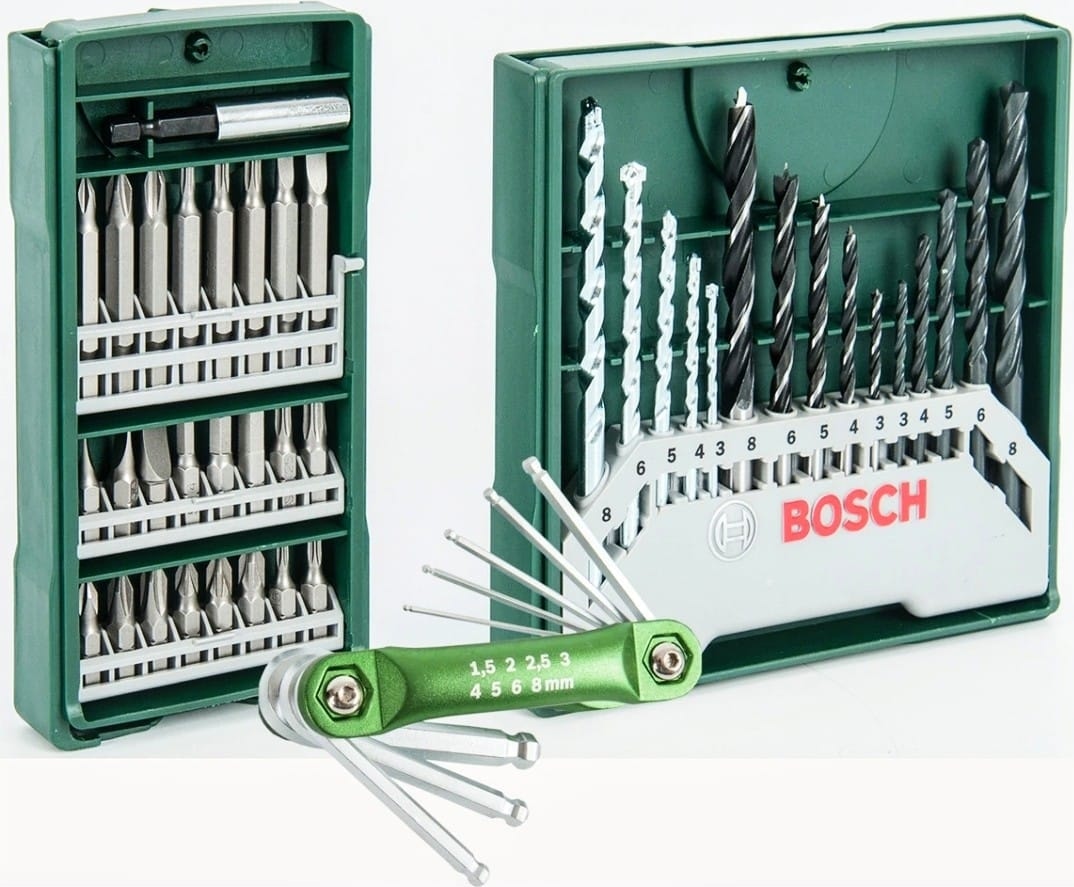 BOSCH Ixo 7 Akülü Mini Vidalama 3.6 V ,  41 Parça Allen Seti ve Metre