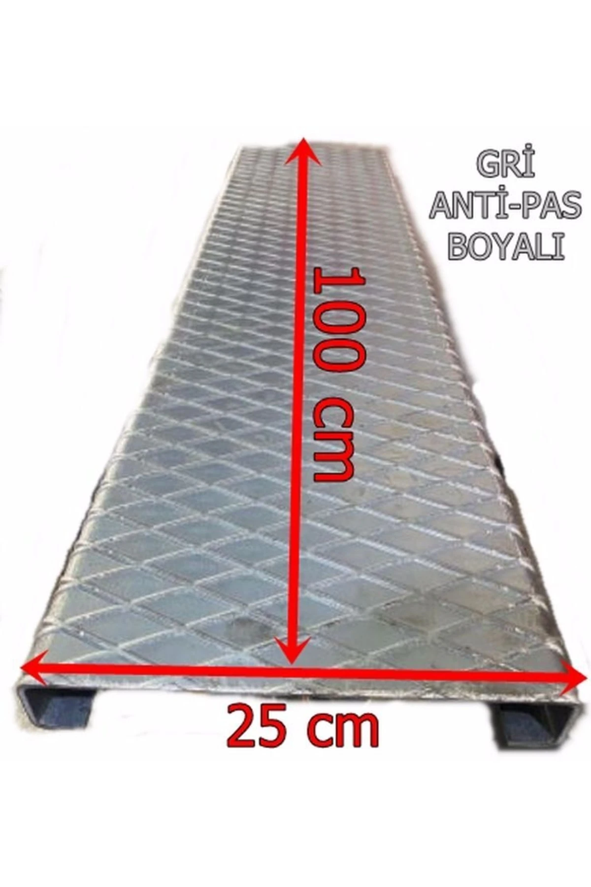 Baklava Desenli Basamak Demiri Merdiven Basamağı   Boyalı 10'lu Paket