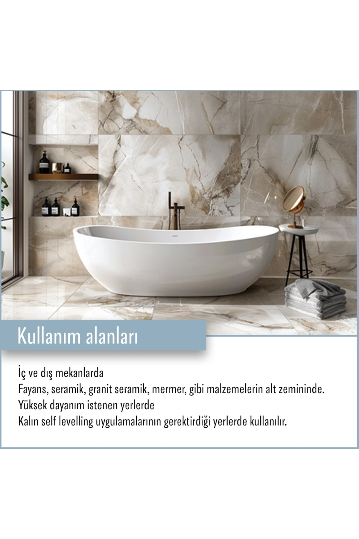 SLF 155 Tek Bileşenli Kendiliğinden Yayılan (SELF LEVELLING) Tesviye Şapı-3 Kg