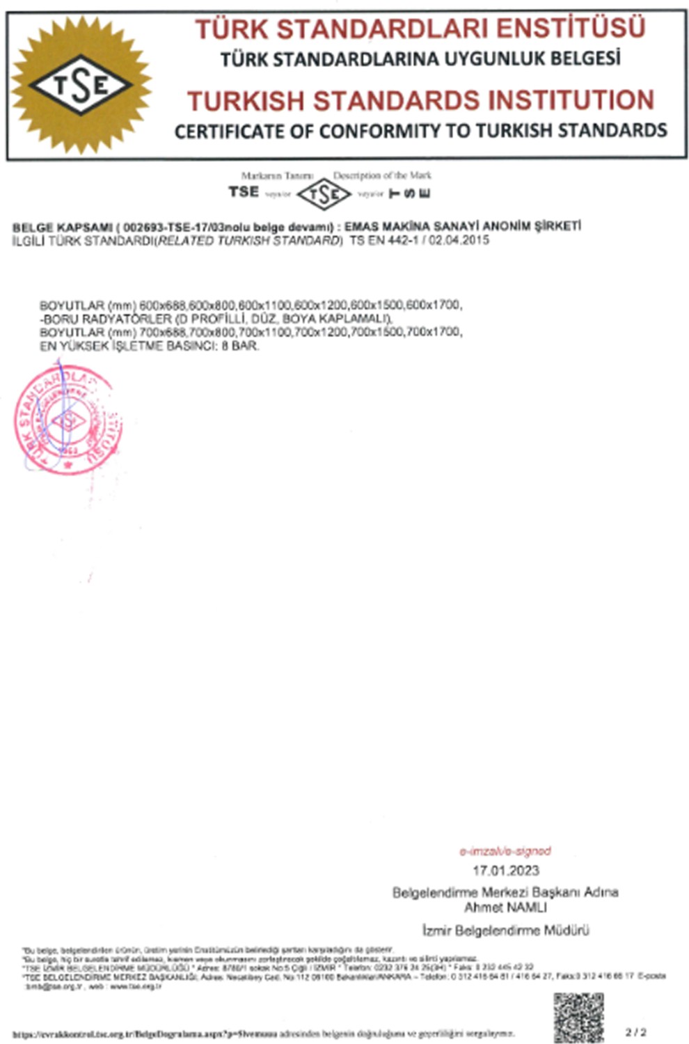 Eca 5/11 Havlupan Beyaz Havlu Kurutucu Banyopan Radyatör