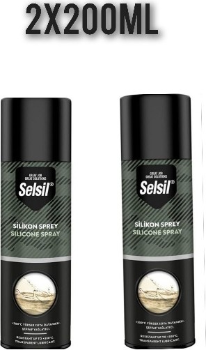 Silikon Sprey 2 x 200 ml