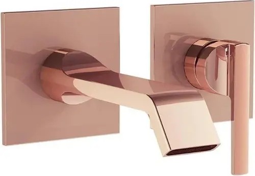 VitrA Suit Ankastre Lavabo Bataryası Sıva Üstü Grubu Soft Bakır A4278229