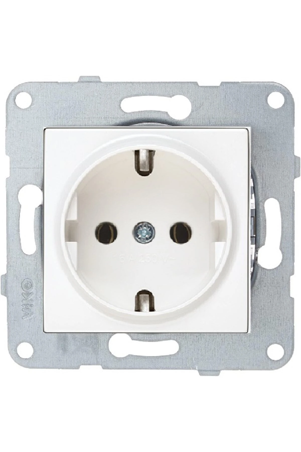 Karre - Meridian Topraklı Priz - Çerçevesiz