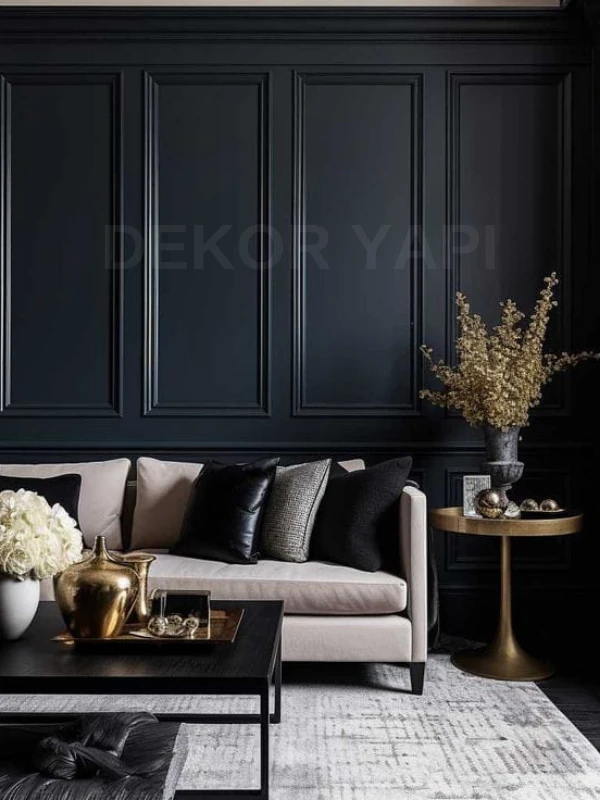 Dekoratif Boyanabilir 5 Adet 4 cm Eğimli Polistren Duvar Çıtası