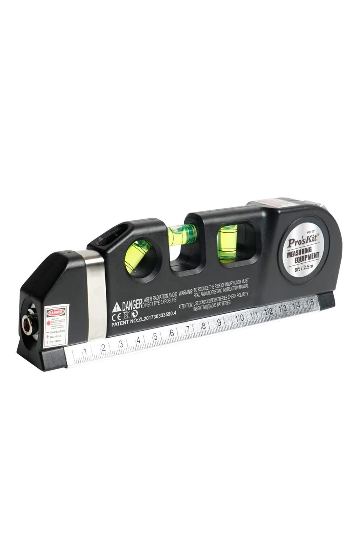 PD-161C Lazerli Metre Su Terazili 4in1