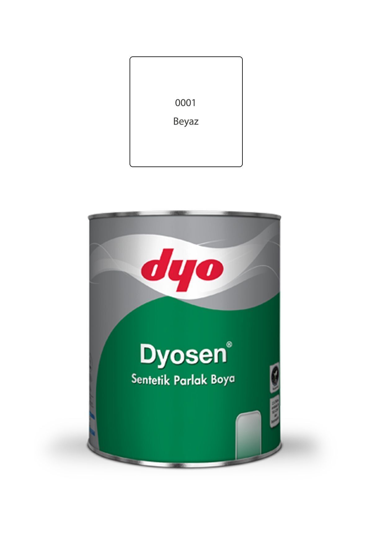 DYO Sen Sentetik Yağlı Boya Parlak Beyaz