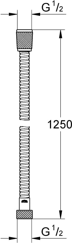 Relexaflex Metal Duş Hortumu 125 cm – 28142002