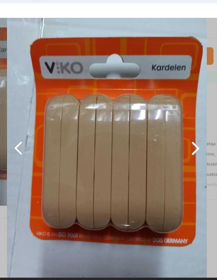 Kardelen 24'lü Paket (12 Çift) Kordon Kum Rengi