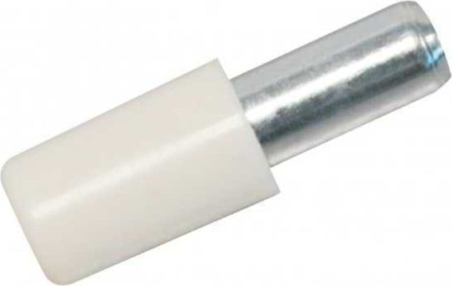 Plastik Başlı Metal Raf Pimi 5 Mm. (100 Adet) Ekru
