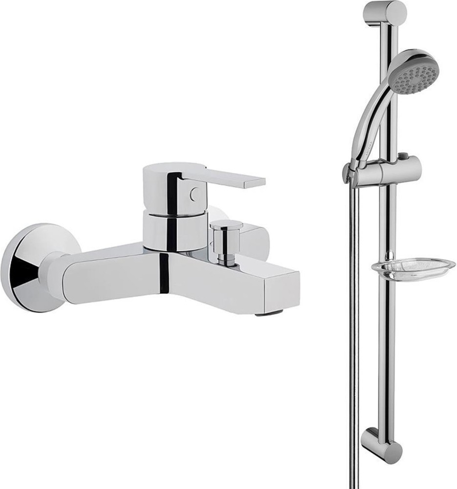Fold S Banyo Bataryası + Solo C Sürgülü El Duşu Takımı